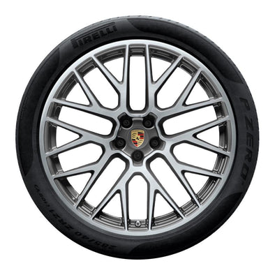 21” Porsche Macan RS Spyder Design OEM Complete Wheel Set