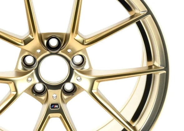 19" + 20" BMW M2 Frozen Gold 763M M Performance OE Forged Wheelset