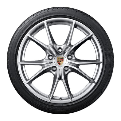 20” Porsche 718 'Carrera S' OEM Complete Wheel Set