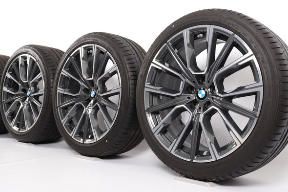 (Pre-owned) 20” BMW 6-Series G32 | 7-Series G11 G12 | 817M OE Complete Wheel Set