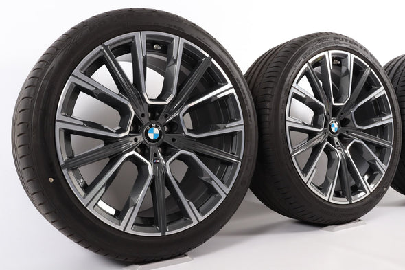 (Pre-owned) 20” BMW 6-Series G32 | 7-Series G11 G12 | 817M OE Complete Wheel Set