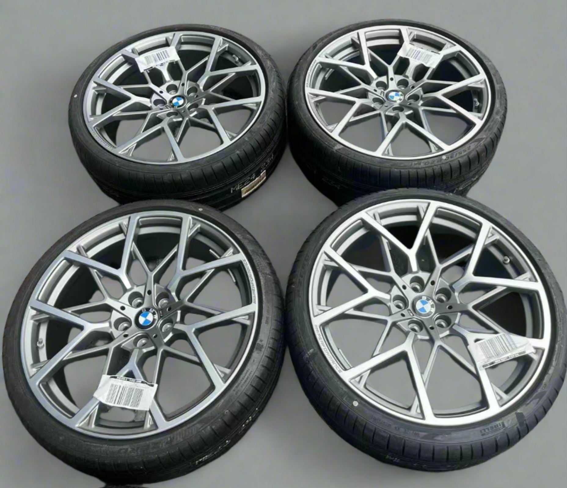 20” BMW 4 Series G22 795M OE Bi-Colour M Performance Forged Wheels Set ...