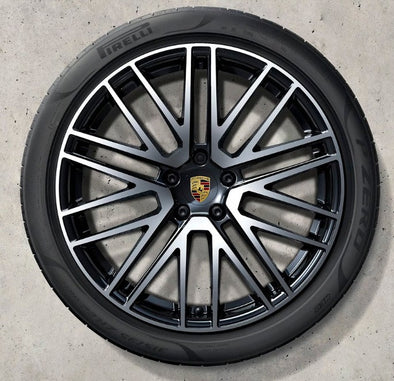 22” Porsche Cayenne Turbo Design OE Wheels Set