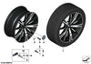 (Demo Car Wheels) 20" BMW G60 i5 / 5-Series 938M M-Performance OE Wheelset