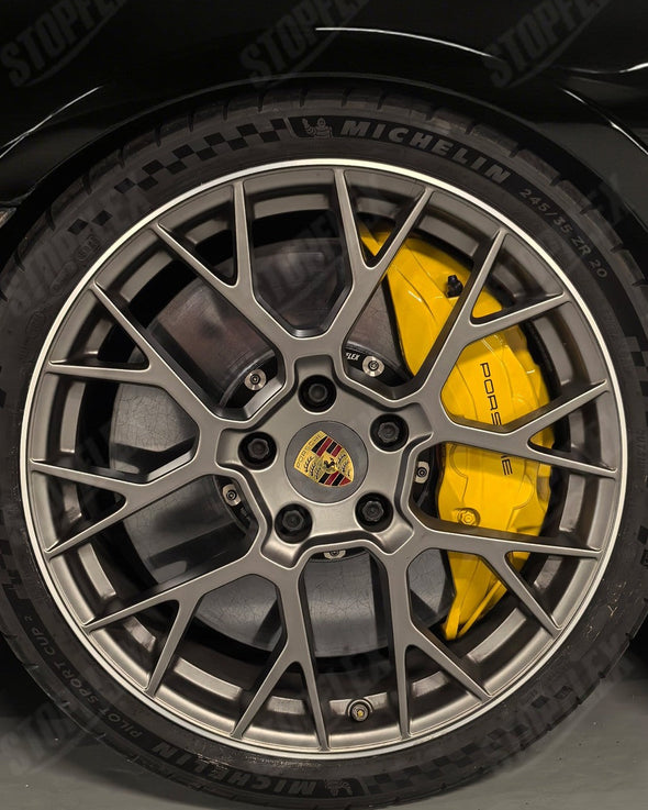 Akebono 10 POT x StopFlex Carbon Ceramic Disc Front Brake Kit for Porsche 992 911 Carrera / GTS / GT3 / Turbo 2019+