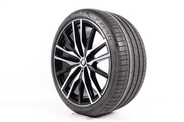 22” BMW X5 / X6 742M M-Performance OE Complete Wheel Set