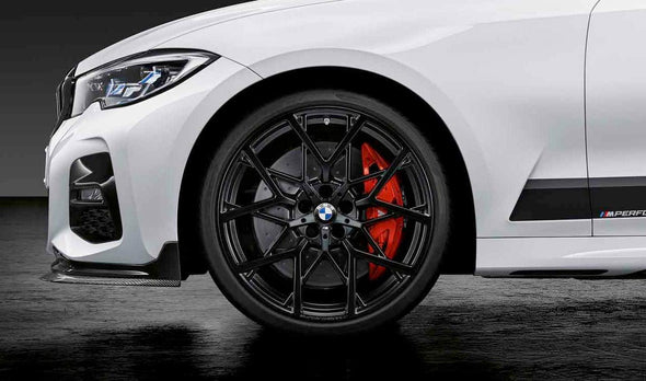 20” BMW 3 Series 795M OEM M Performance Matt Black Wheelset