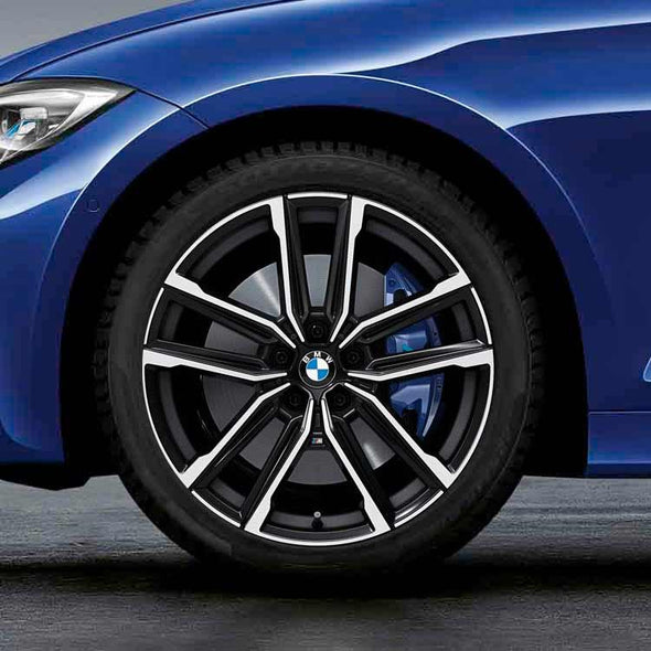 (Demo Car Wheels) 19” BMW 3 Series 797M OE M Performance Bi-Colour Wheels Set