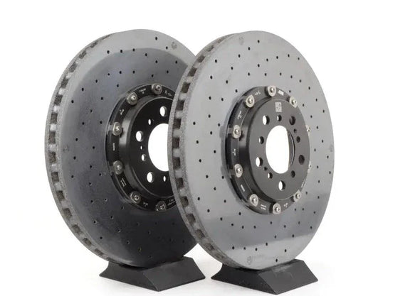 Genuine BMW M Performance Retrofit Carbon Ceramic Brake Kit Front (6 Pot) W/400mm Disc & Rear (4 Pot) W/380mm Disc For BMW G87 M2 | G80 G81 M3 | G82 G83 M4