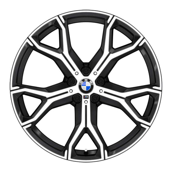 21” BMW X5 / X6 Style 741 M OEM Complete Wheel Set