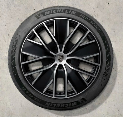 (Demo Car Wheels) 21” Porsche Design Macan H2 EV OE Wheels Set
