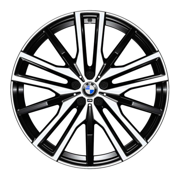 22” BMW X5 Style 742 M OEM Complete Wheel Set