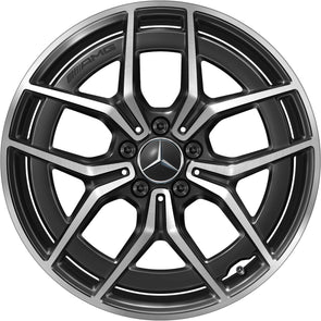 19” Mercedes-Benz E-Class AMG Double Spoke OE Complete Wheels Set