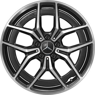 19” Mercedes-Benz E-Class AMG Double Spoke OE Complete Wheels Set