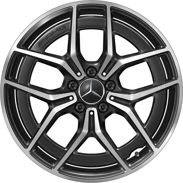 19” Mercedes-Benz E-Class AMG Double Spoke OE Complete Wheels Set