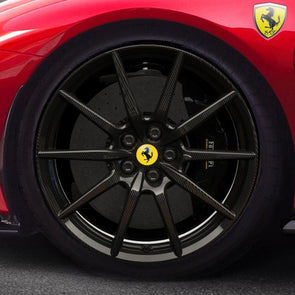 20" Ferrari F8 Tributo / Spider OE Carbon Fiber Wheels
