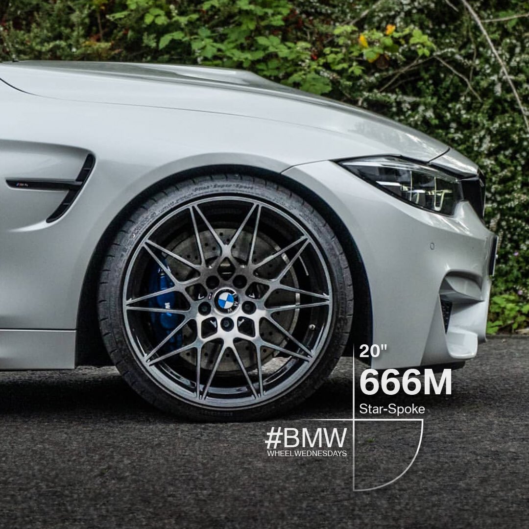 M666 Rims 20” BMW M3/M4 Style 666M OEM Complete Wheel Set – 360WHEELS