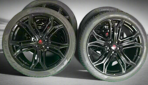 (Demo Car Wheels) 21” Maserati Levante GTS Helio OE Complete Wheel Set