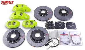 Akebono 10 POT x StopFlex Carbon Ceramic Disc Brake Kit for Porsche Cayenne  9YA / 9YB 2018+