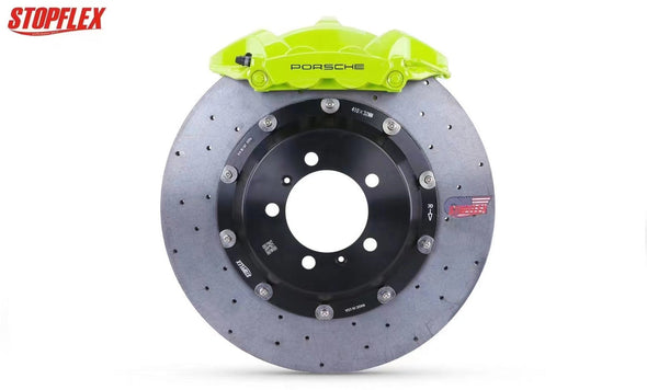 Akebono 10 POT x StopFlex Carbon Ceramic Disc Brake Kit for Tesla Model X
