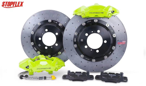 Akebono 10 POT x StopFlex Carbon Ceramic Disc Brake Kit for Lamborghini URUS