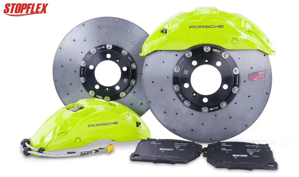 Akebono 10 POT x StopFlex Carbon Ceramic Disc Brake Kit for Bentley Bentayga