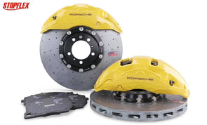 Akebono 10 POT x StopFlex Carbon Ceramic Disc Front Brake Kit for Porsche Taycan / Taycan Cross Turismo 2019+