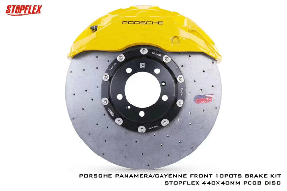 Porsche 971 Panamera 2019+ PCCB Carbon Ceramic Front Brake Kit