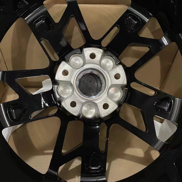 (Demo Car Wheels) 21" Porsche Taycan Cross Turismo Design OE Wheels