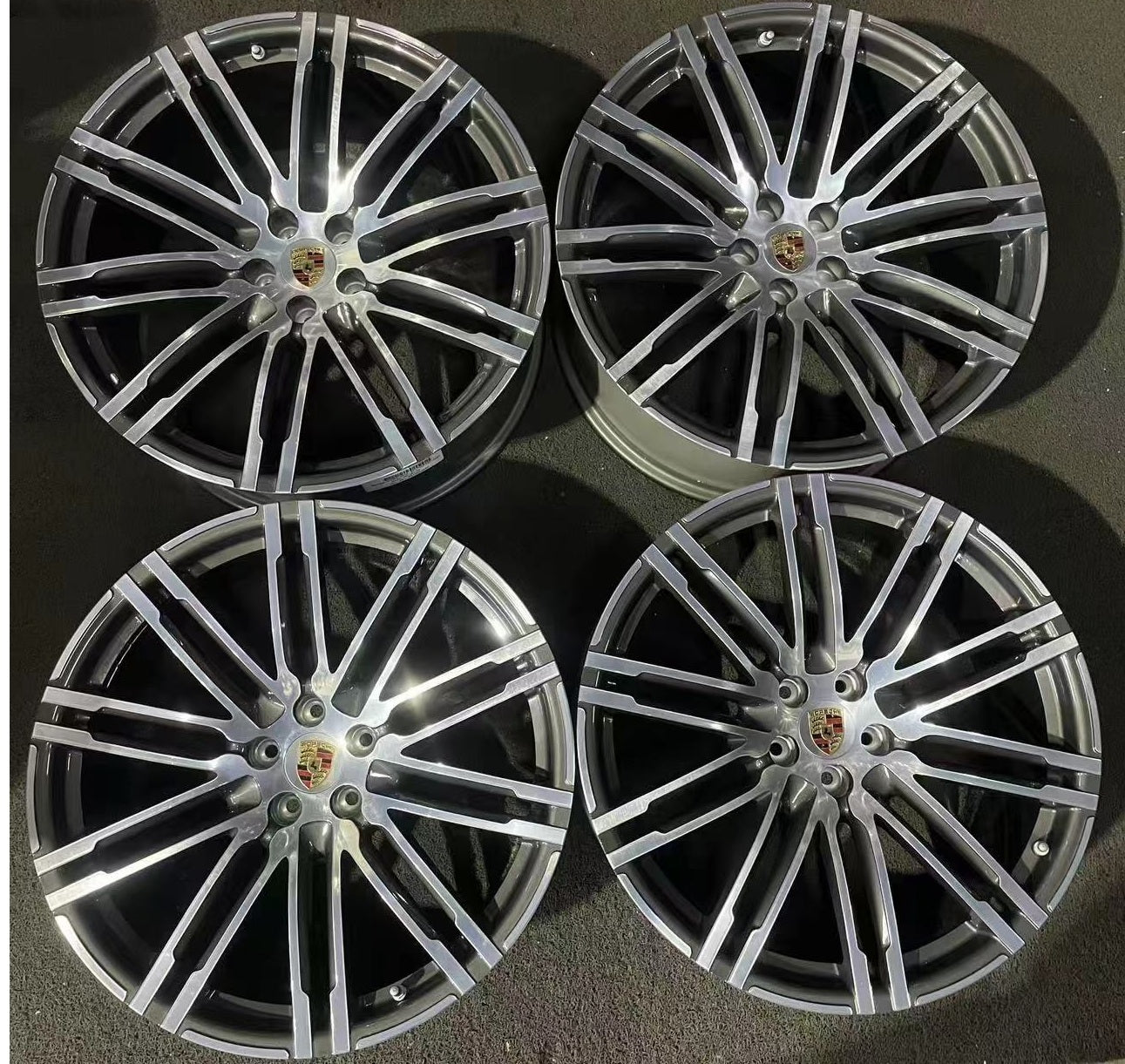 Porsche Rim Designs (Demo Car Wheels) 21” Porsche Macan 911 Turbo Design OE Wheels – 360WHEELS