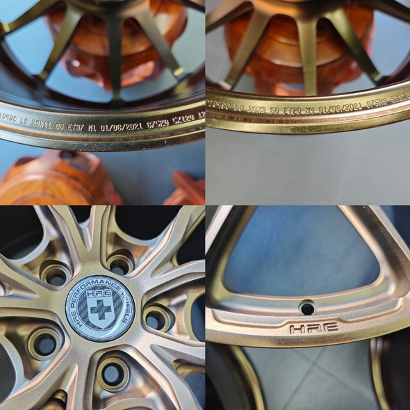 (Demo Car Wheels) 20" HRE P104SC Forged Monoblock Wheels
