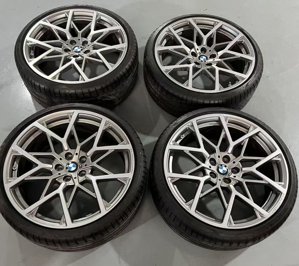 (Demo Car Wheels) 20” BMW 3 Series G20 G21 795M OE Bi-Colour M Performance Forged Wheels Set