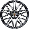 (Demo Car Wheels) 21” Porsche Macan III RS Spyder Design OE Complete Wheelset
