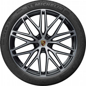 (Demo Car Wheels) 21” Porsche Macan III RS Spyder Design OE Complete Wheelset