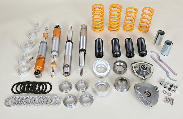Ohlins DFV Adjustable Coilover Suspension Kit for Porsche 996 C4 / 996 Turbo - POZMW00S1
