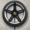 (Demo Car Wheels) 21” Porsche Taycan Mission E Design OE Wheel Set
