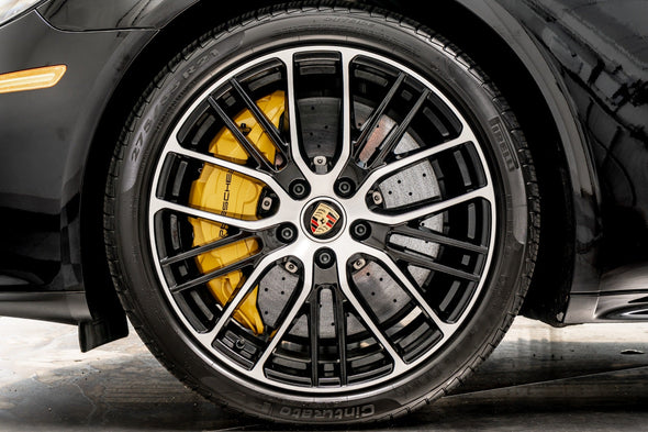 Akebono 10 POT x StopFlex Carbon Ceramic Disc Front Brake Kit for Porsche Taycan / Taycan Cross Turismo 2019+