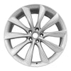 22” Tesla Model X Turbine OEM Complete Wheel Set