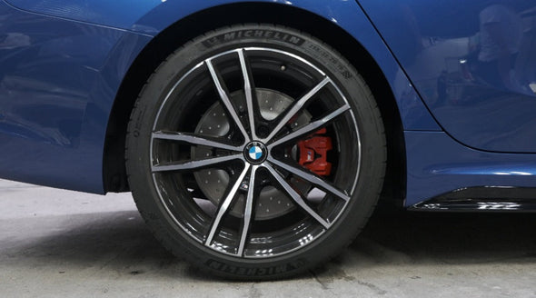 BMW M-Performance 3-Series G20 / G21 | 4-Series G22 / G23 | i4 G26 Front 4 POT & Rear 1 POT Brake Retrofit Kit