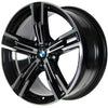 18” BMW 4-Series G22 OE 848M M Performance 5-Spoke Bicolor Wheels