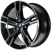 18” BMW 2-Series G42 OE 848M M Performance 5-Spoke Bicolor Wheels