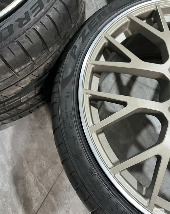 (Demo Car Wheels) 20”/21" Porsche 911 992 RS Spyder Design OE Wheelset