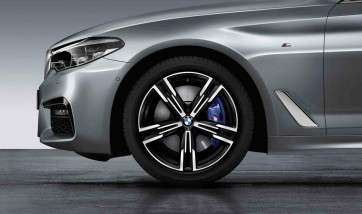18” BMW 4-Series G22 OE 848M M Performance 5-Spoke Bicolor Wheels