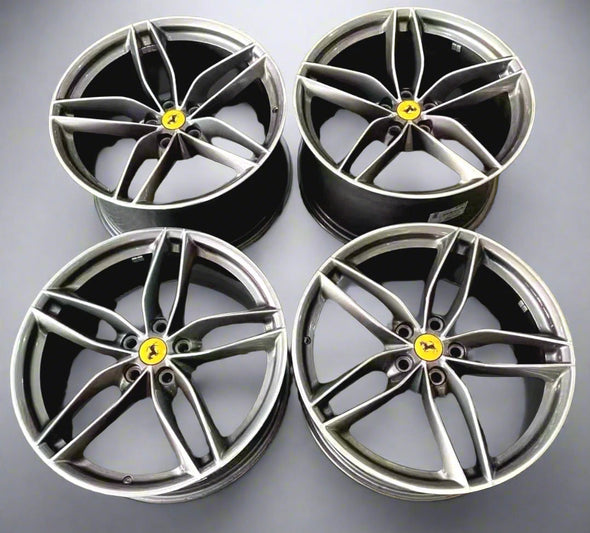 (Demo Car Wheels) 20" Ferrari Forged 5-Spokes OE Wheels