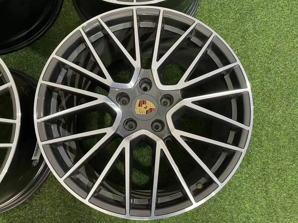 (Demo Car Wheels) 21” Porsche Cayenne RS Spyder Design OE Wheels
