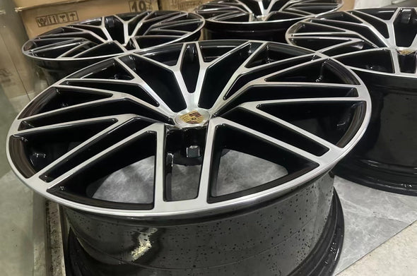 (Demo Car Wheels) 21” Porsche Macan III RS Spyder Design OE  Wheels