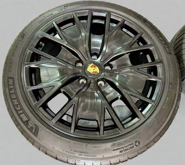 (Demo Car Wheels) 20” Porsche Taycan Turbo S Aero Design Wheelset