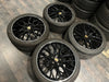 (Pre-Owned) 21” Porsche Panamera Sport Design OE Complete Wheel Set