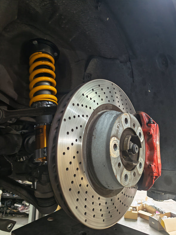 Ohlins DFV Adjustable Coilover Suspension Kit for Porsche 996 C4 / 996 Turbo - POZMW00S1
