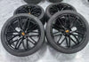 (Demo Car Wheels) 21” Porsche Macan III RS Spyder Design OE Complete Wheelset